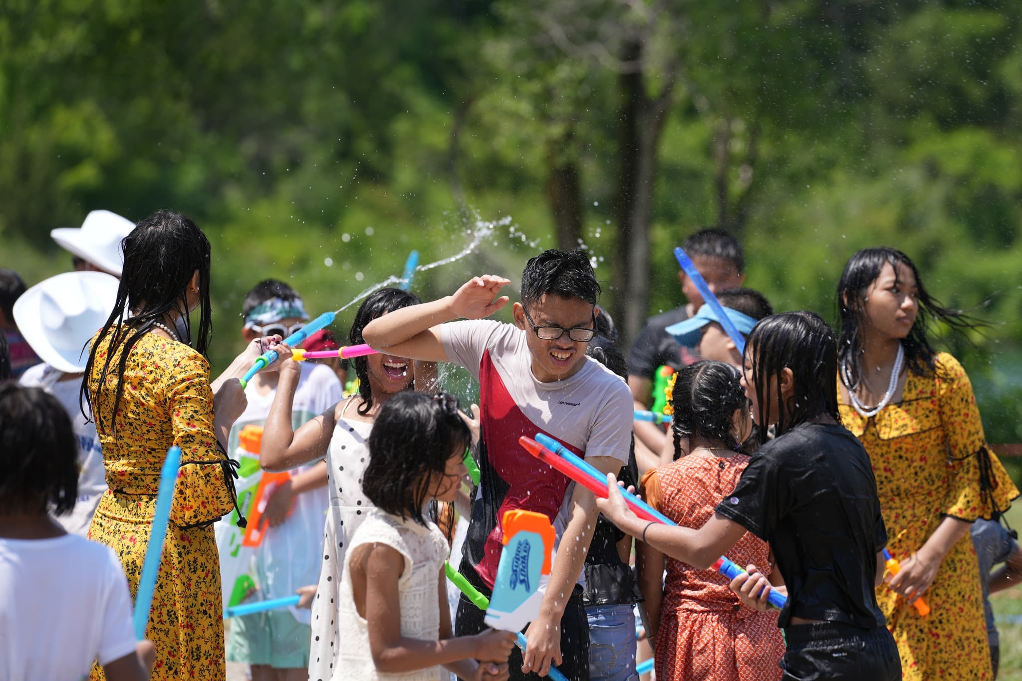 Past Rakhine Water Festival celebration